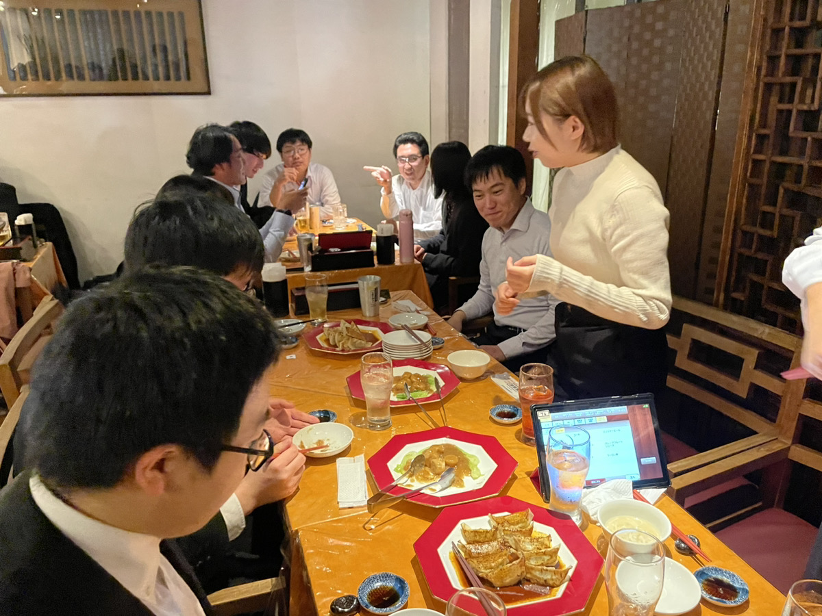 懇親会